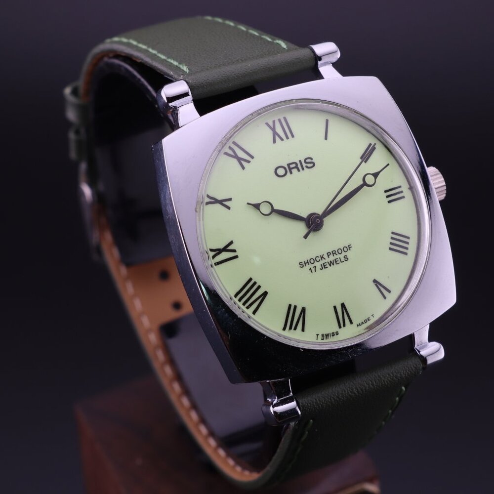 Oris Vintage Swiss 17 Jewels Hand-Wound Mechanical Men's Watch - FREE SHIPPING